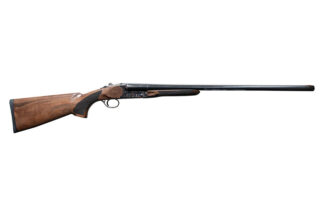 Legacy Sports International Pointer FT6 12 Gauge Side-by-Side Shotgun, 28 in, Case Colored, Walnut