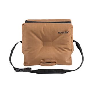 Allen Company Bench Shooting Bag Combo Unfilled - Tan/Black Camouflage