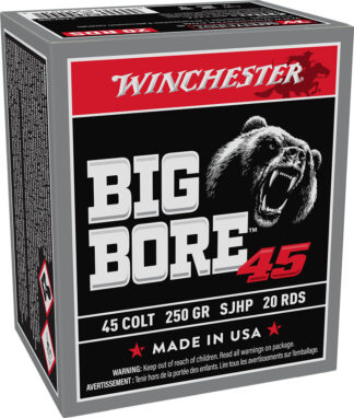 Winchester X45CBB .45 Long Colt 250 Grain Jacketed Soft Point 20 Rounds