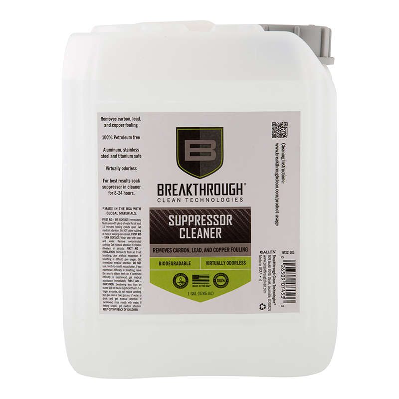 Breakthrough Clean Technologies BCT Suppressor Cleaner 1 Gallon Concentrated Solvent