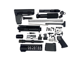Bowden Tactical AR Pistol Build Kit 7.5 in Barrel, 7 in Hand Guard, Black
