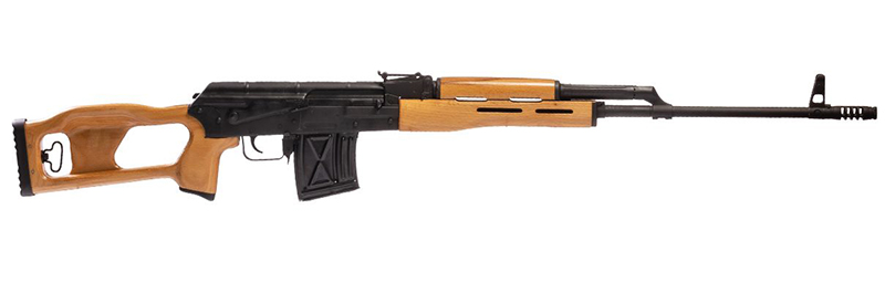 Century Arms PSL-54 Semi-Auto 7.62x54R 24.5 in Barrel 10-Round Rifle Black