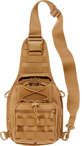 Bulldog Cases Go Sling Bag Extra Small Tan Nylon