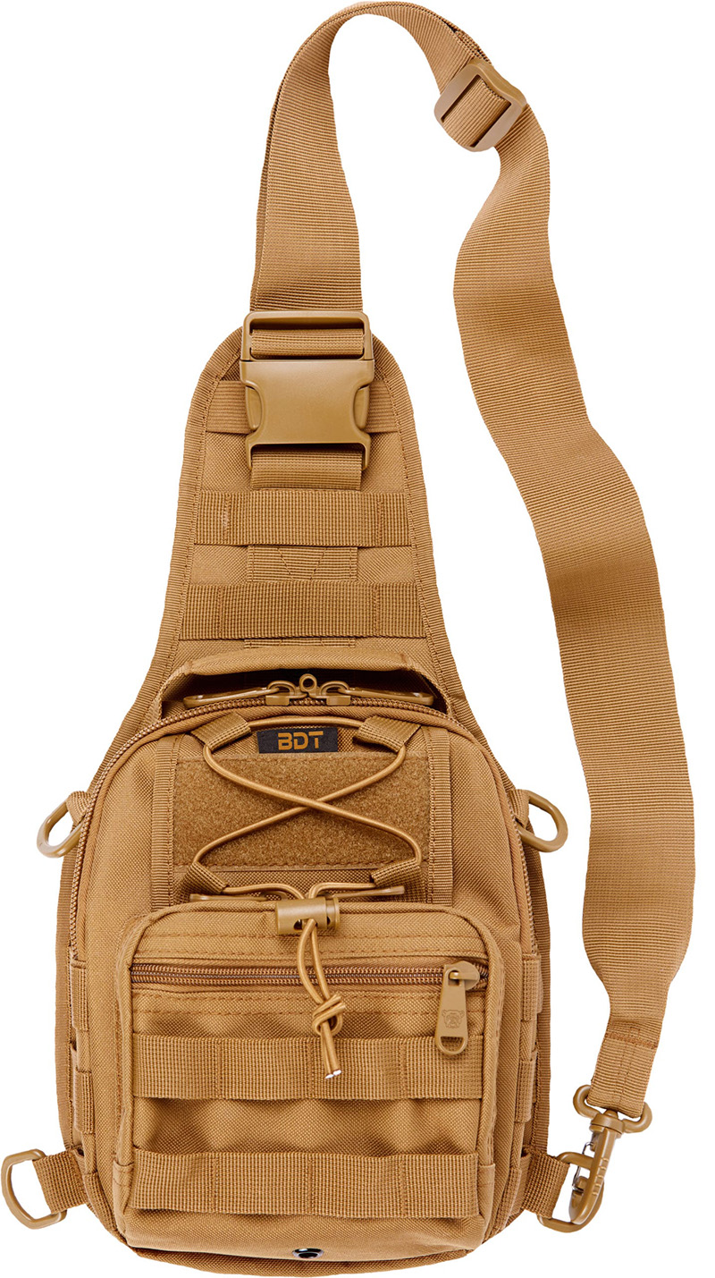 Bulldog Cases Go Sling Bag Extra Small Tan Nylon
