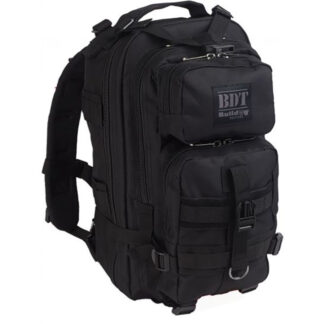 Bulldog Cases BDT410B Compact Day Pack Backpack, Black