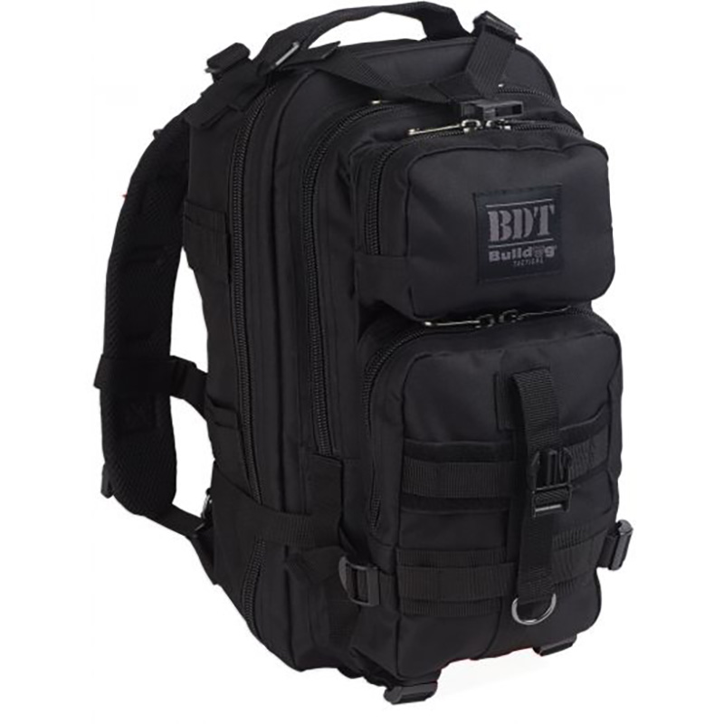 Bulldog Cases BDT410B Compact Day Pack Backpack, Black