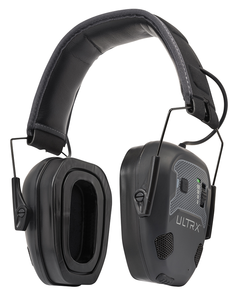 Allen ULTRX BioFuse BT Electronic Earmuffs, Bluetooth, Midnight Grey (NRR 22dB)