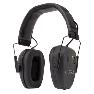 Allen Company ULTRX Bionic Bluetooth Electronic Ear Muffs, Midnight Grey, NRR 22dB