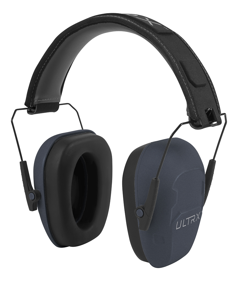 Allen ULTRX Shield Passive Over-the-Head Earmuffs, NRR 23dB, Navy
