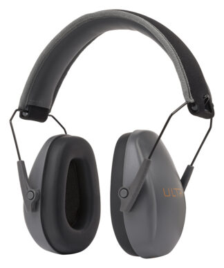 Allen Company ULTRX Passive Over-the-Head Earmuffs, NRR 23dB, Slim Grey