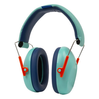 Allen ULTRX Passive Youth Hearing Muffs, Teal, Over-the-Head, NRR 23 dB
