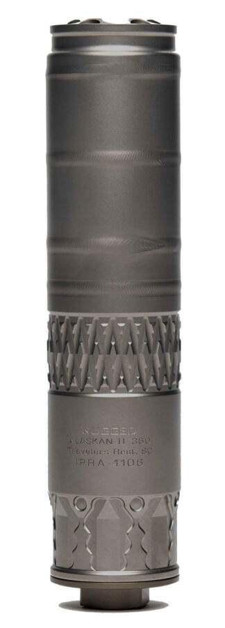 Rugged Suppressors Alaskan360Ti Titanium Multi-Cal Suppressor