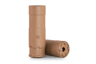 Rugged Suppressors Oculus 22 .22 LR Rimfire Suppressor Direct Thread 1/2-28 FDE