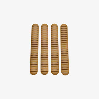 B5 Systems M-LOK Rail Covers, Coyote Brown Matte, 4.6 Length
