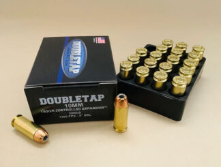 Double Tap 10mm 180gr JHP Controlled Expansion, 20-Round Box