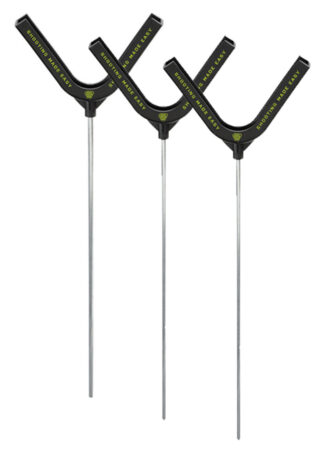 SME Products SMECTH Clay Target Holder, Standing Polymer, Black, 3-Pack