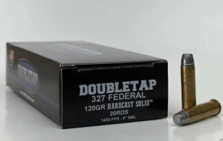 Double Tap .327 Fed Mag Hardcast 120 Grain WFNGC Ammo (20 Rounds)