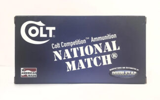 Double Tap Ammunition Colt National Match .38 Special 125 Grain FMJ-FP 50 Rounds
