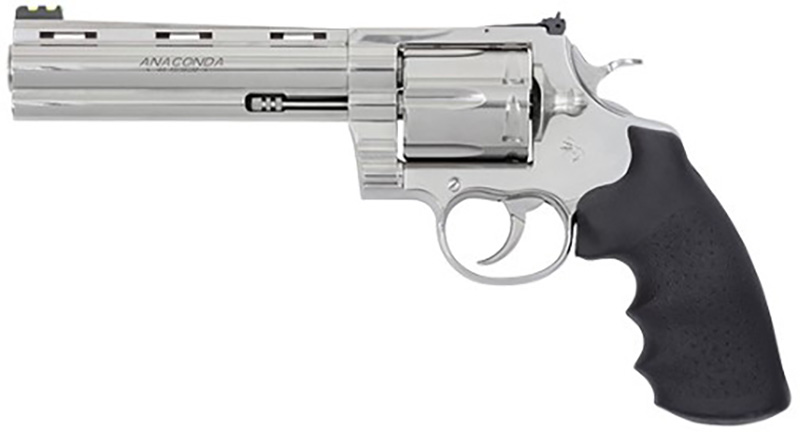 Colt Anaconda Target Double-Action Revolver .44 Magnum 6 in Polished Stainless
