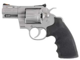 Colt Python 2.5" .357 Mag Revolver - Stainless & Hogue Grip