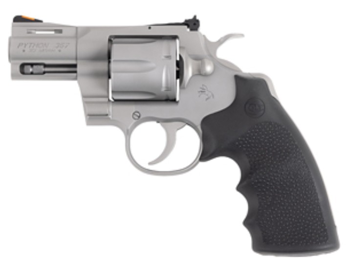 Colt Python Double/Single Action .357 Magnum 2.5 in Stainless Revolver, Adjustable Sights