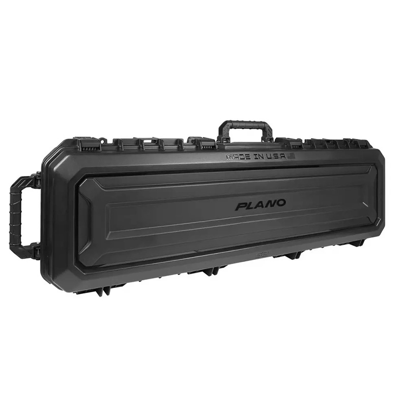 Plano All Weather 2 Double Rifle Case, Black, 52 in Long