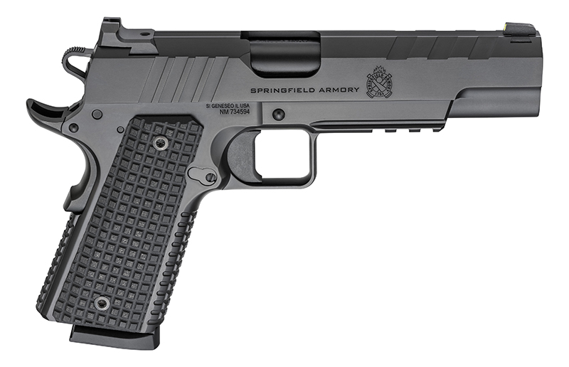 Springfield Armory 1911 Emissary Semi-Auto .45 ACP 5 in Stainless Black, Beavertail Safety