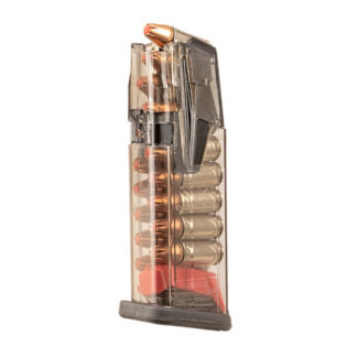 ETS Group Omega 9mm 15-Round Clear Magazine, 5.3000 in Length