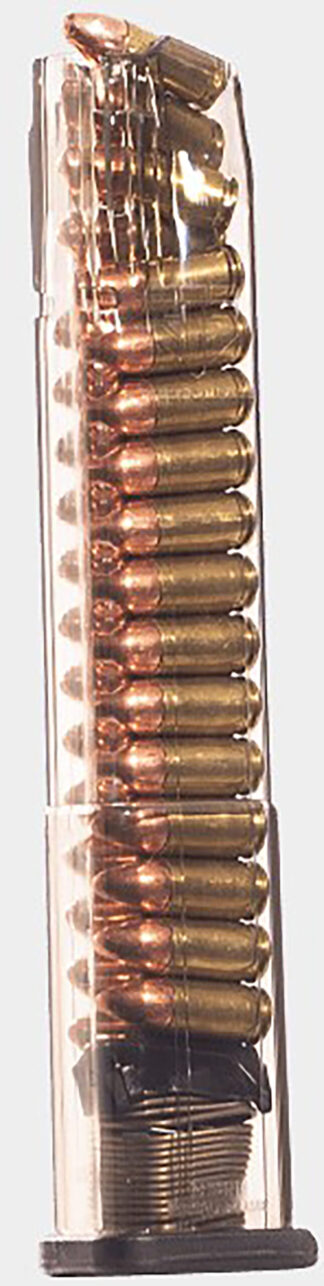 Elite Tactical Systems Group Omega 9mm Clear Polymer Magazine for S&W M&P