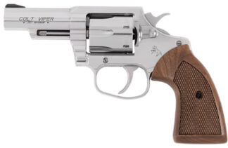 Colt Viper Revolver - .357 Magnum, 3" Barrel, Stainless & Walnut
