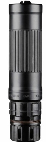 Dead Air Silencers Lazarus 6 6MM KeyMo Quick Detach Black Cerakote 1/2x28