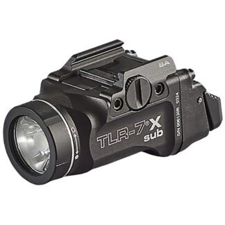Streamlight TLR-7X Sub Ultra-Compact Gun Light, Universal Rail Mount, Black