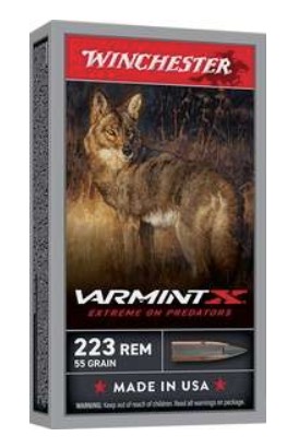 Winchester VarmintX XP .22-250 Remington 55gr Soft Point 20 Rounds