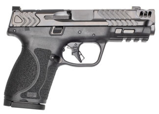 Smith & Wesson M&P M2.0 Compact 9mm Semi-Auto, 4.22 in Barrel, 15+1 Rounds, Black/Grey