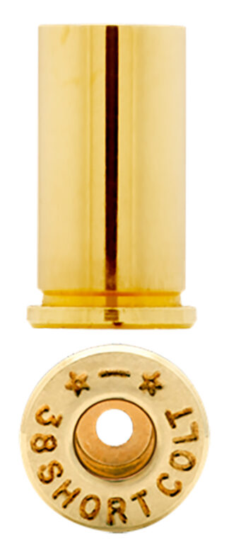 Starline 38 Short Colt Unprimed Brass Cases, 100 Per Bag