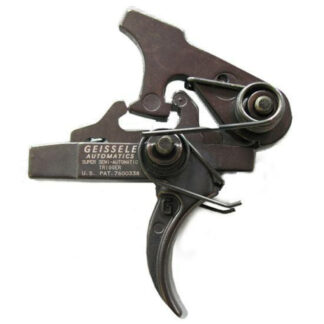 Geissele Automatics SSA 2-Stage Curved Trigger for AR-15, Black Finish