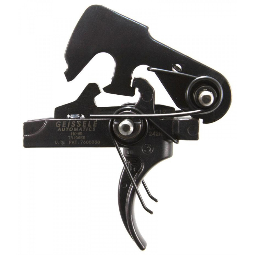 Geissele Automatics HK 7.62/HK 417 Mil-Spec 2-Stage Trigger, 4.5 lb Pull, Black