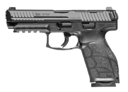 Heckler & Koch VP9A1 F 9mm 4.5 in Black Full-Size Semi-Auto Pistol (15+1)