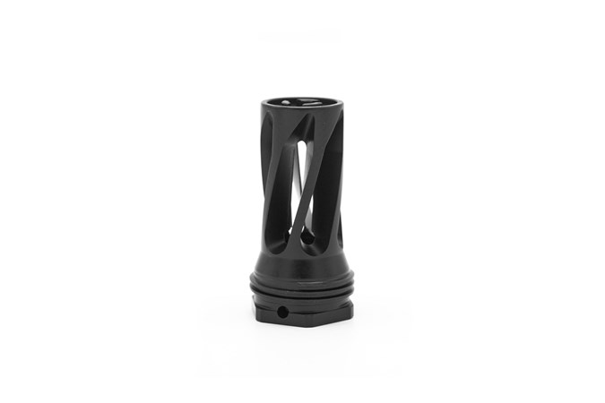 HUXWRX Safety Company Flash Hider-QD 556, .223 Rem/5.56 NATO, 1/2-28 TPI, Black