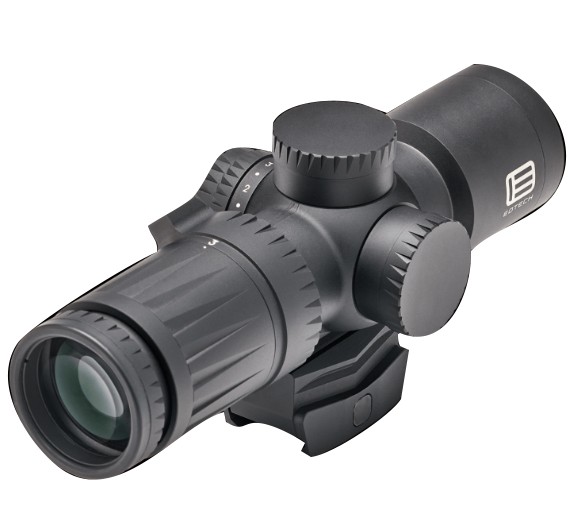 EOTech Vudu 3-9x32 SFP HC1 MOA Ultra Short Riflescope with Integrated Mount, Black
