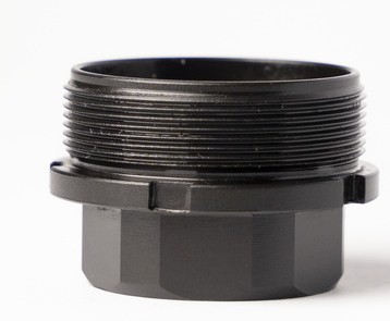 HUXWRX HUB Stiction Lock Adapter (9 in) Black