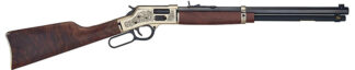Henry Big Boy Deluxe engraved lever action rifle in .357 magnum
