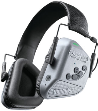Champion Targets Vanquish Pro Elite Electronic Earmuff Over-the-Head Bluetooth Rechargeable Li-Ion