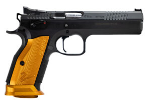 CZ TS 2 Orange 9mm Pistol - 5.2" Barrel, 20rd Mag