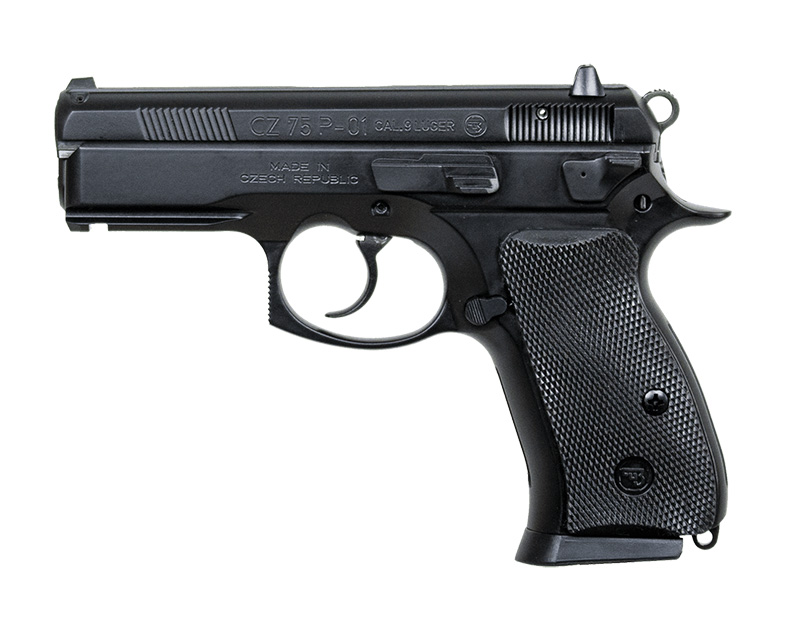 CZ 75 P-01 9mm Double Action/Single Action Decocker Pistol (Fixed Sights)