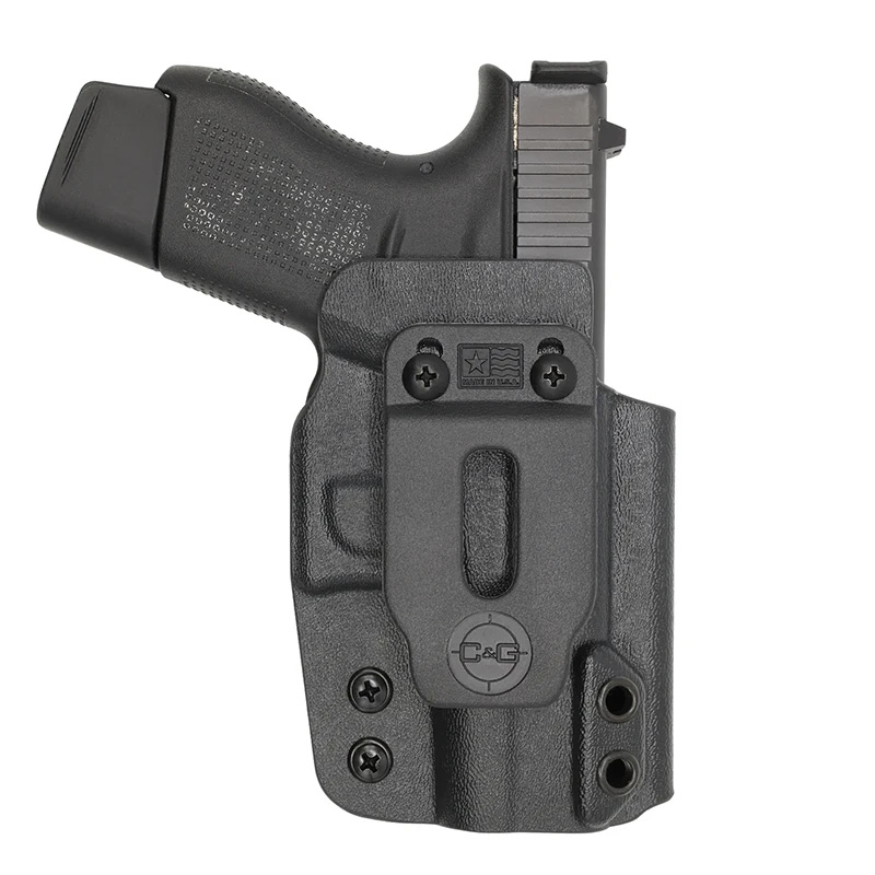 C&G Holsters Covert IWB Kydex Holster Glock 42, Right Handed, Black