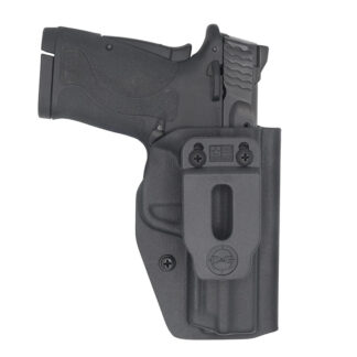 C&G Holsters Covert IWB Kydex Holster, S&W M&P Shield 380EZ, Right Hand, Black