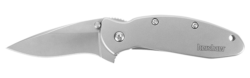 Kershaw Scallion 2.40in Drop Point Folder Knife, 420HC Stainless Steel Blade