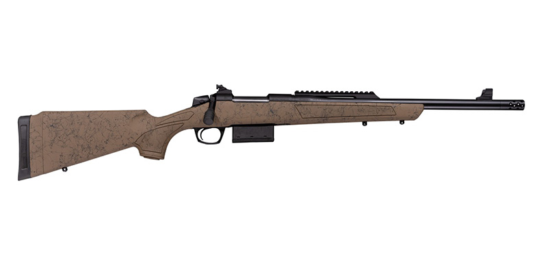 CVA Cascade SR-80 .350 Legend 18" Bolt Action Rifle - Black/FDE
