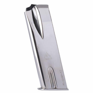Mec-Gar Standard 9mm 13-Round Nickel Magazine for Hi-Power/SA-35